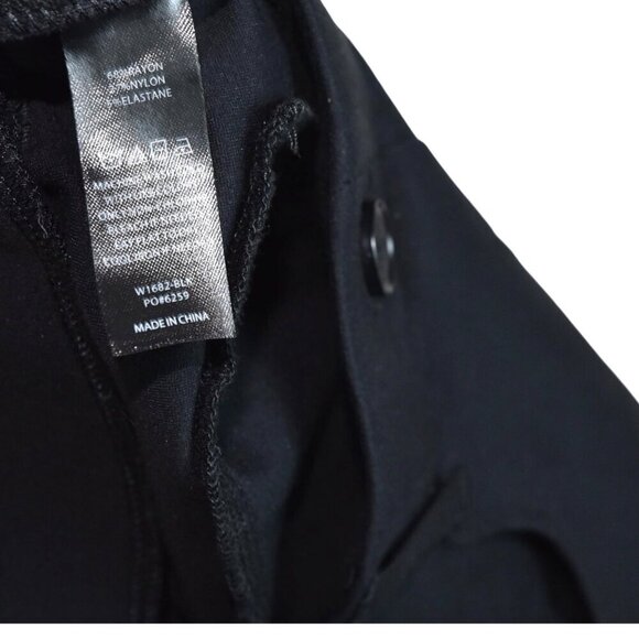 Betabrand Boot Cut Wider Legs Classic Dress Yoga Pant L Long Black Trousers - Picture 9 of 9